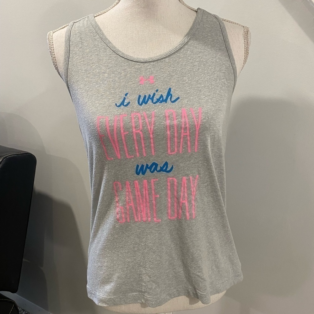 {Under Armour} heat gear girls tank top